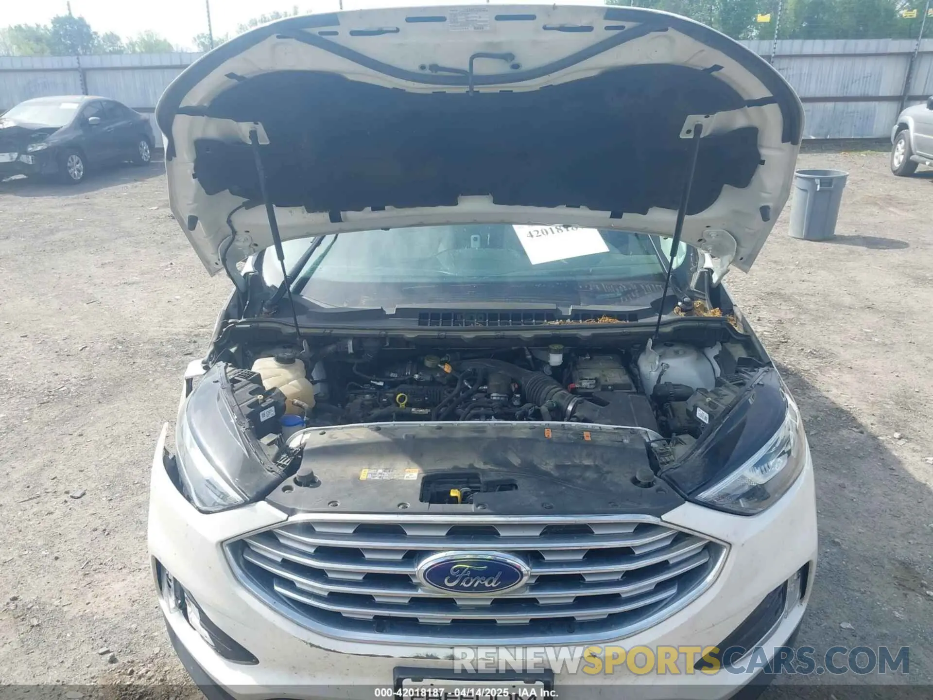 10 Фотография поврежденного автомобиля 2FMPK4K90KBB34533 FORD EDGE 2019