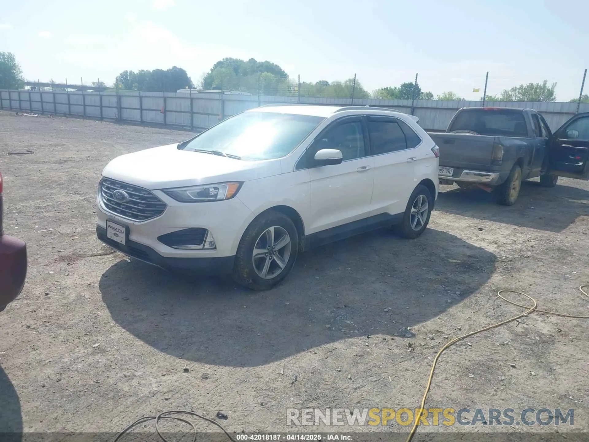 2 Фотография поврежденного автомобиля 2FMPK4K90KBB34533 FORD EDGE 2019