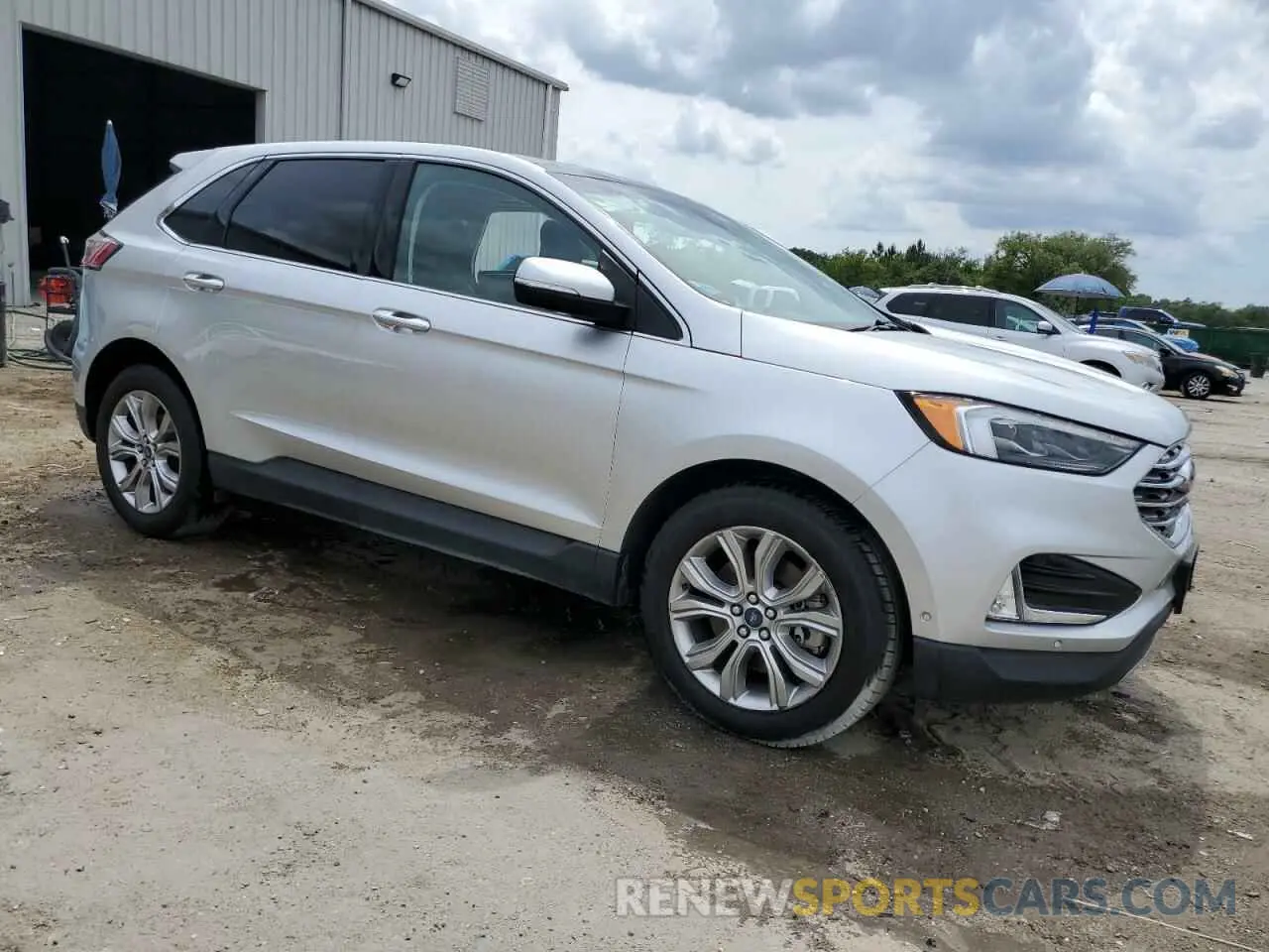 4 Фотография поврежденного автомобиля 2FMPK4K91KBB32449 FORD EDGE 2019