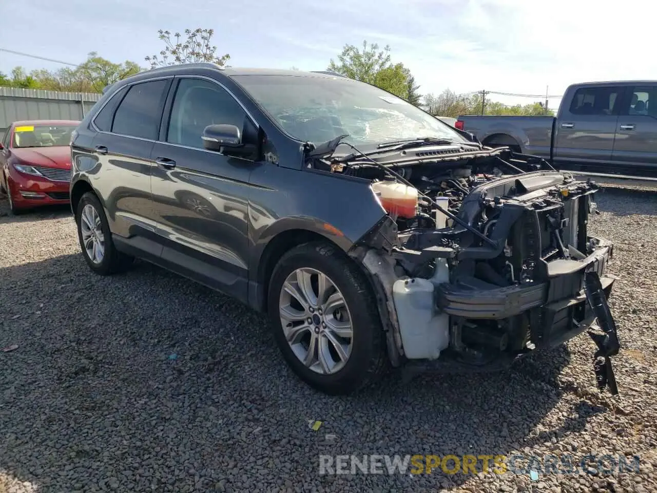 4 Фотография поврежденного автомобиля 2FMPK4K91KBC02113 FORD EDGE 2019