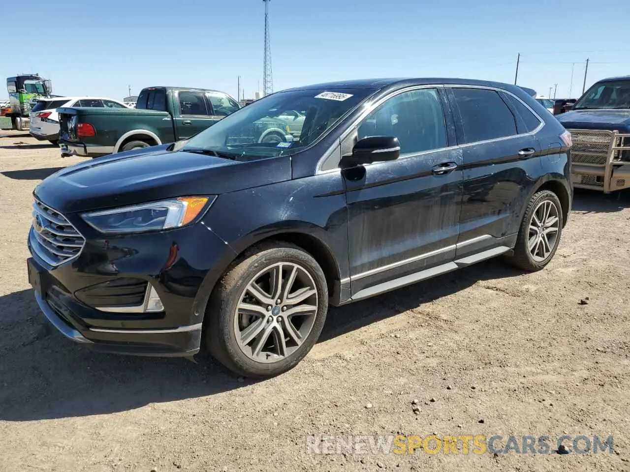 1 Photograph of a damaged car 2FMPK4K93KBB75822 FORD EDGE 2019