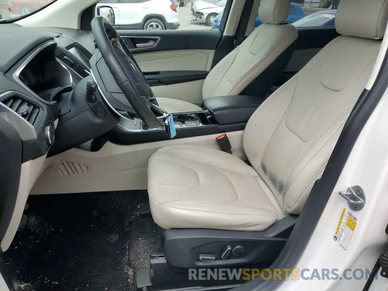 7 Фотография поврежденного автомобиля 2FMPK4K93KBB94810 FORD EDGE 2019