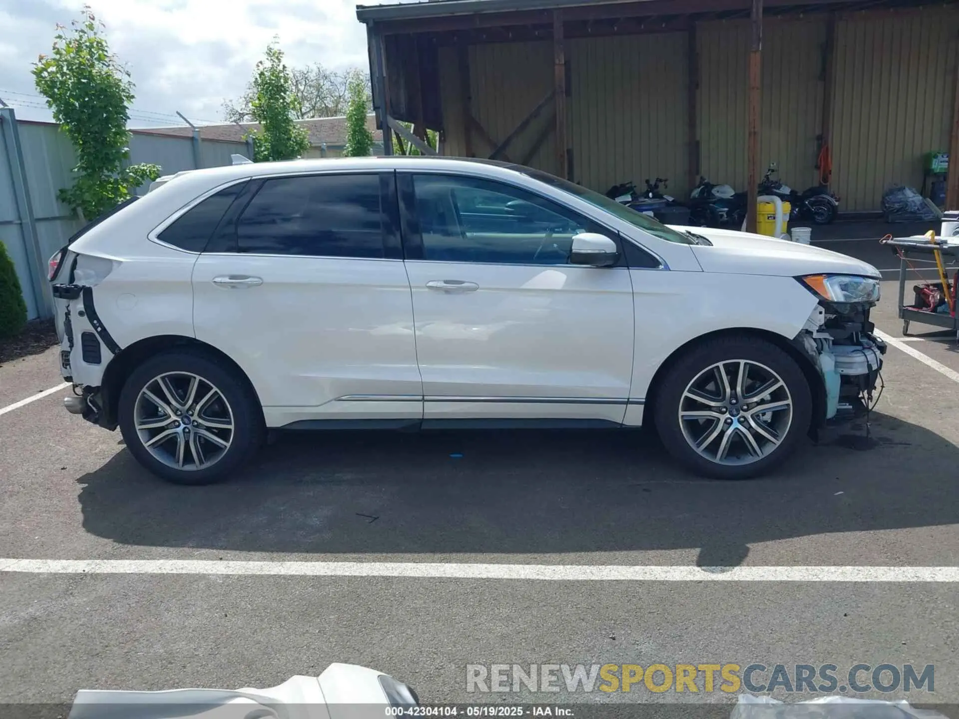 14 Фотография поврежденного автомобиля 2FMPK4K94KBC37017 FORD EDGE 2019