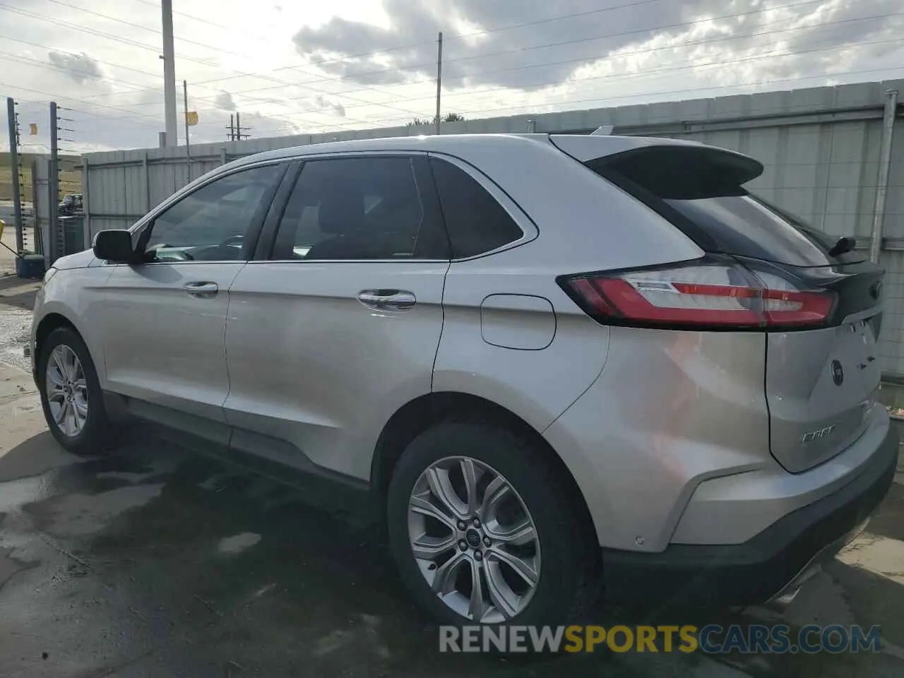 2 Фотография поврежденного автомобиля 2FMPK4K95KBB56706 FORD EDGE 2019