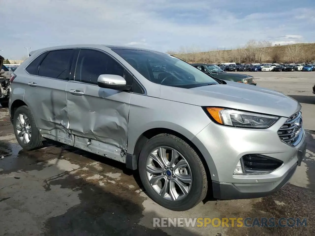 4 Фотография поврежденного автомобиля 2FMPK4K95KBB56706 FORD EDGE 2019