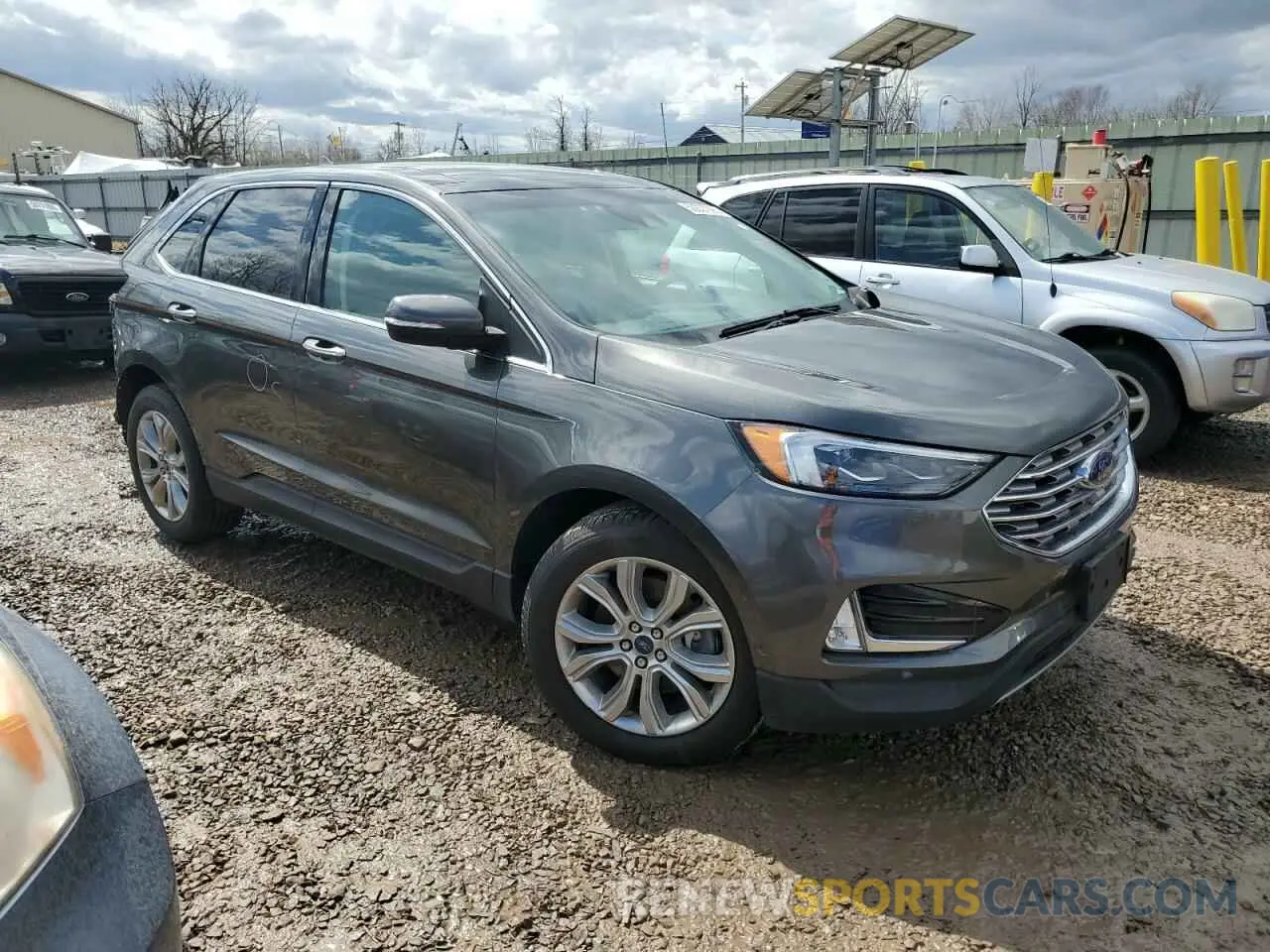 4 Фотография поврежденного автомобиля 2FMPK4K95KBC23059 FORD EDGE 2019