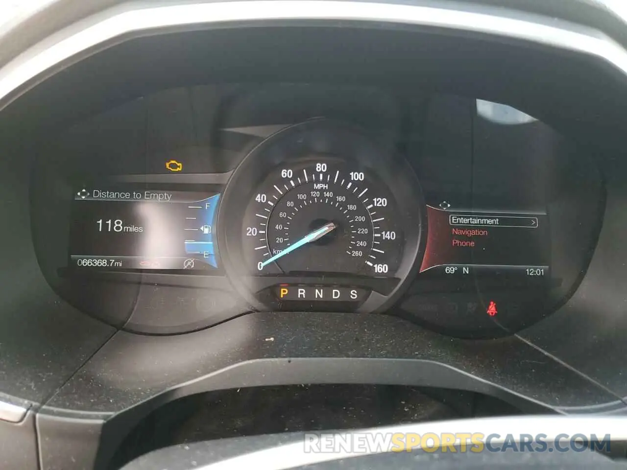 9 Фотография поврежденного автомобиля 2FMPK4K95KBC23059 FORD EDGE 2019