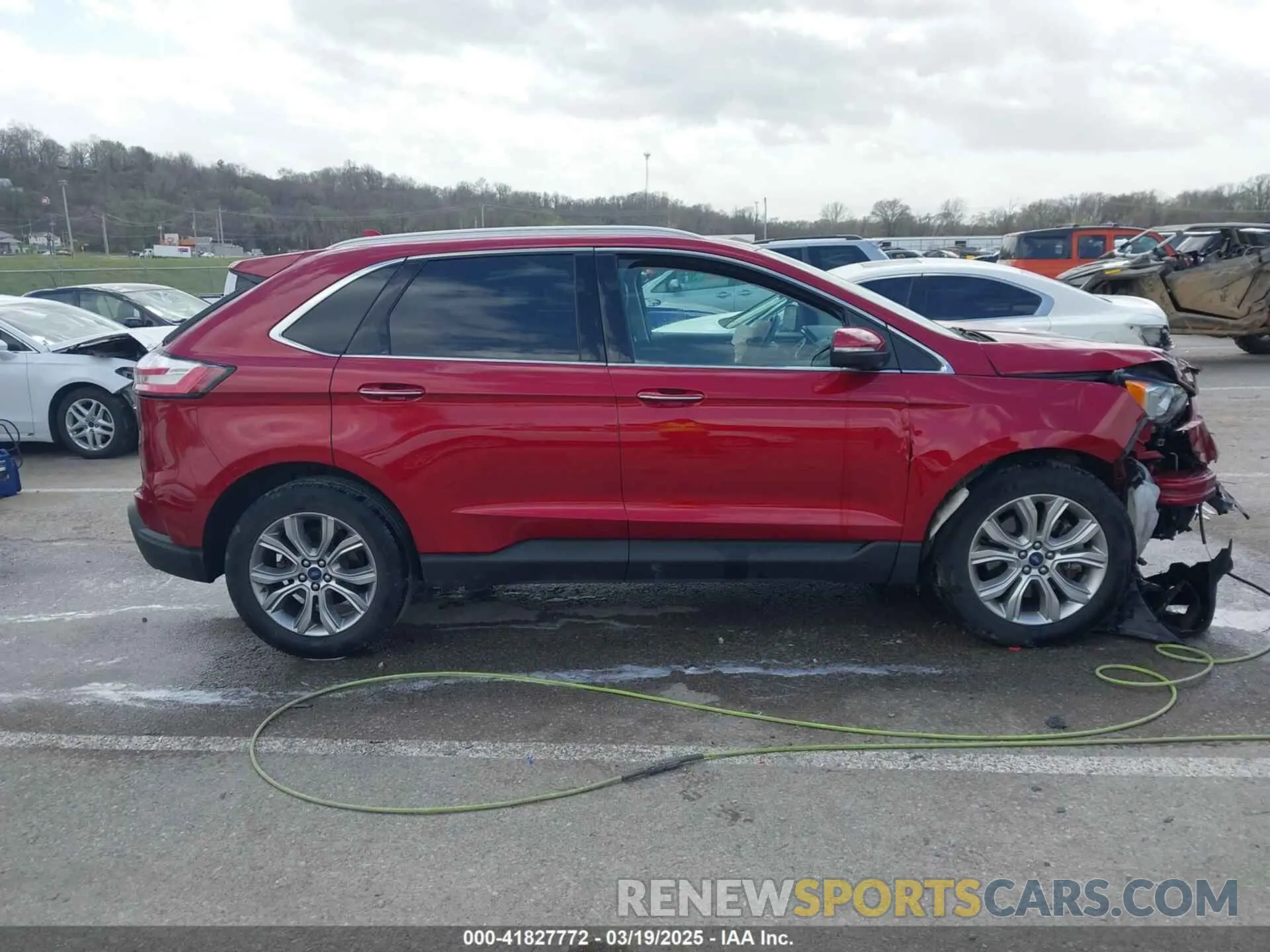 13 Фотография поврежденного автомобиля 2FMPK4K95KBC76005 FORD EDGE 2019