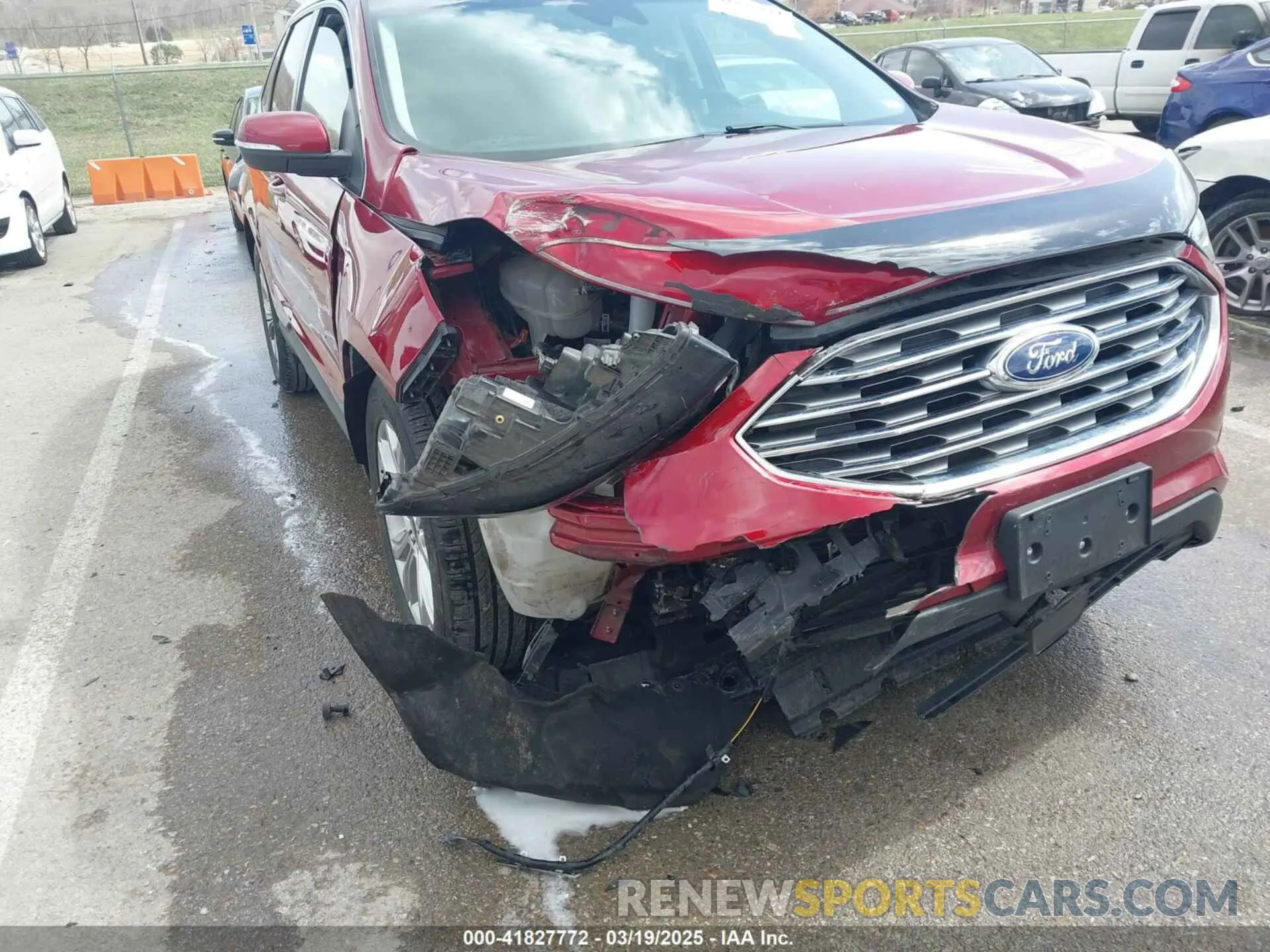 6 Фотография поврежденного автомобиля 2FMPK4K95KBC76005 FORD EDGE 2019