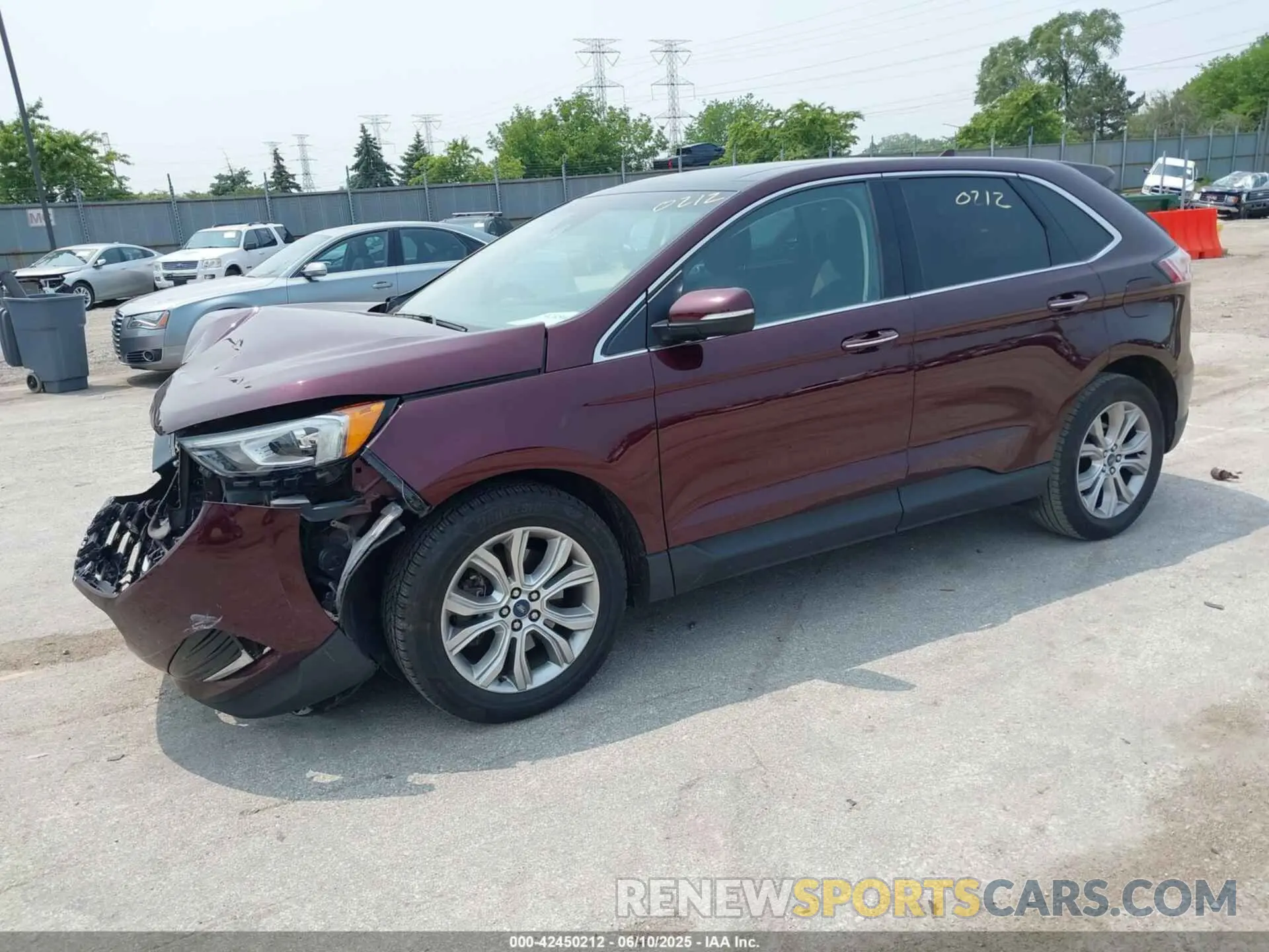 2 Photograph of a damaged car 2FMPK4K96KBB20247 FORD EDGE 2019