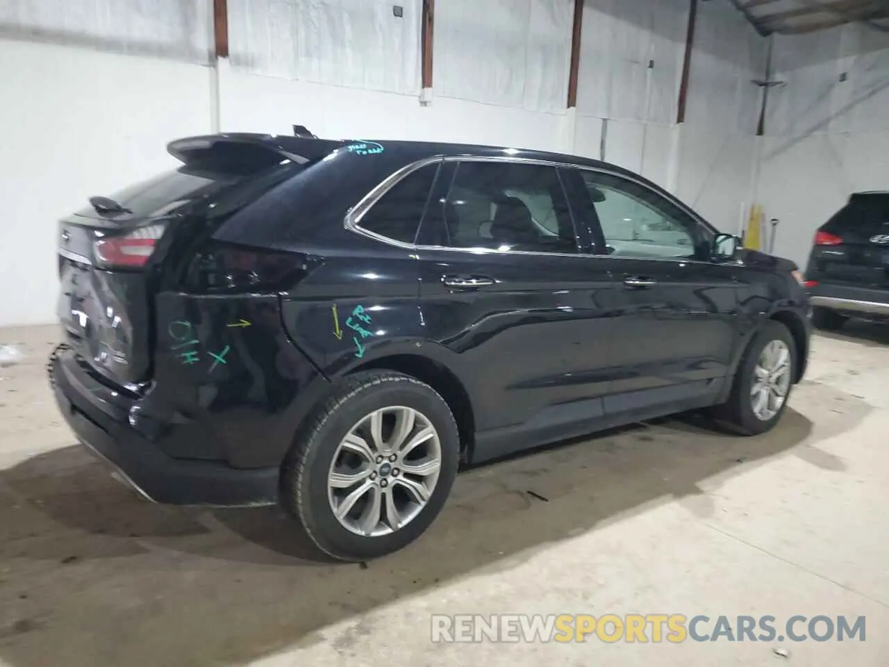 3 Photograph of a damaged car 2FMPK4K96KBB27103 FORD EDGE 2019