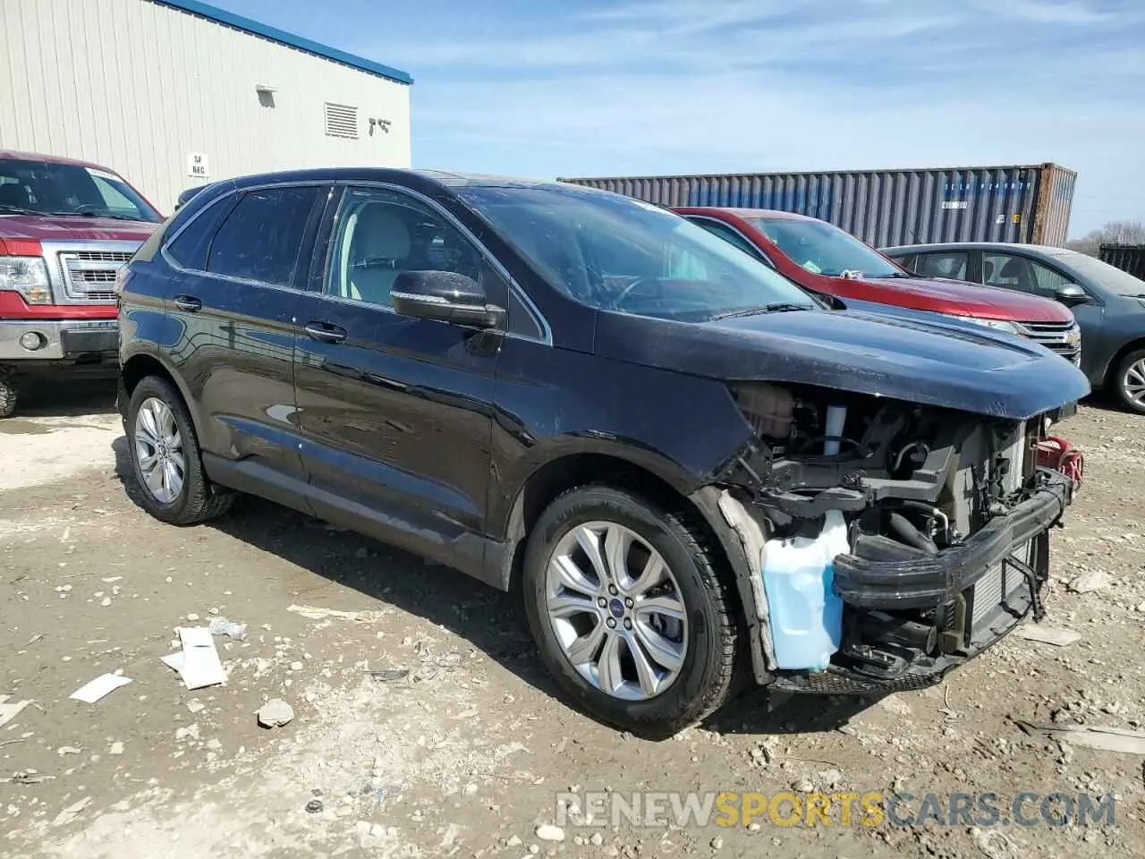 4 Фотография поврежденного автомобиля 2FMPK4K96KBB95207 FORD EDGE 2019