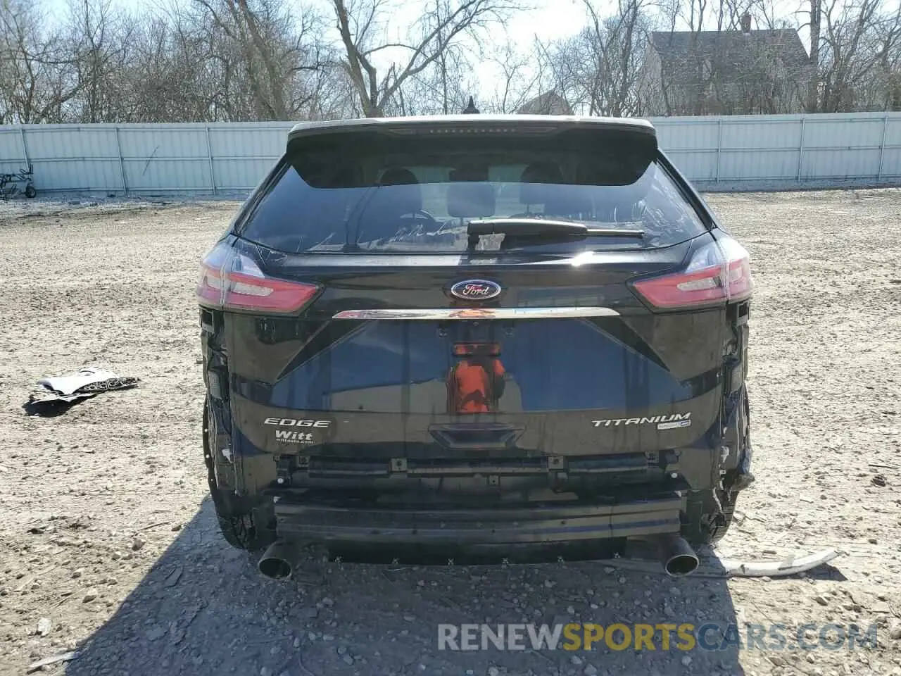 6 Фотография поврежденного автомобиля 2FMPK4K96KBB95207 FORD EDGE 2019