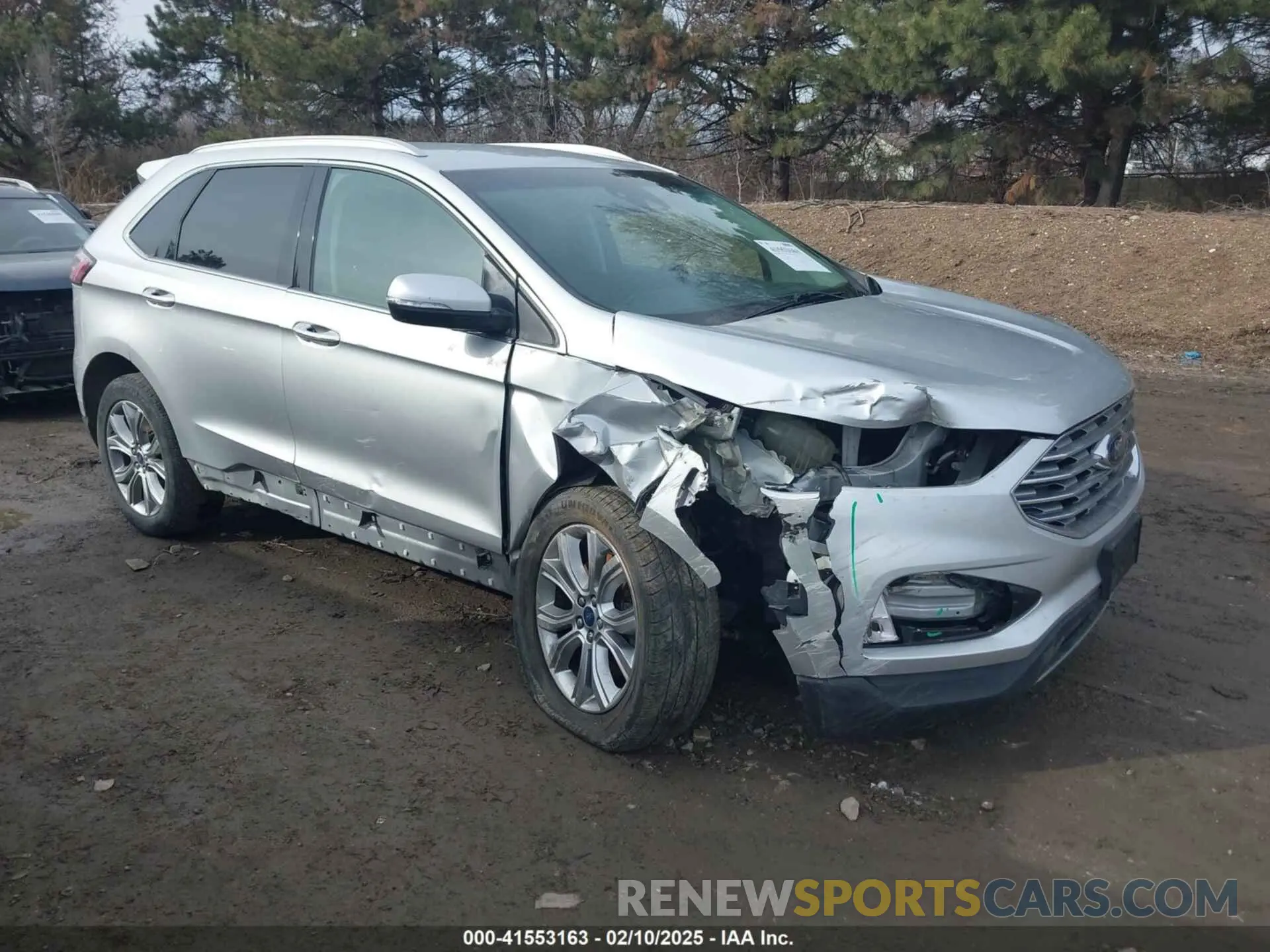 1 Photograph of a damaged car 2FMPK4K97KBC27890 FORD EDGE 2019