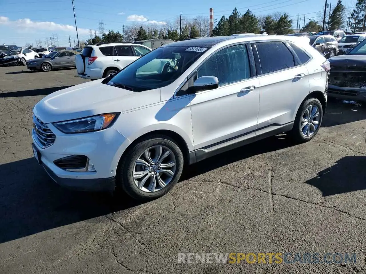 1 Photograph of a damaged car 2FMPK4K97KBC67743 FORD EDGE 2019