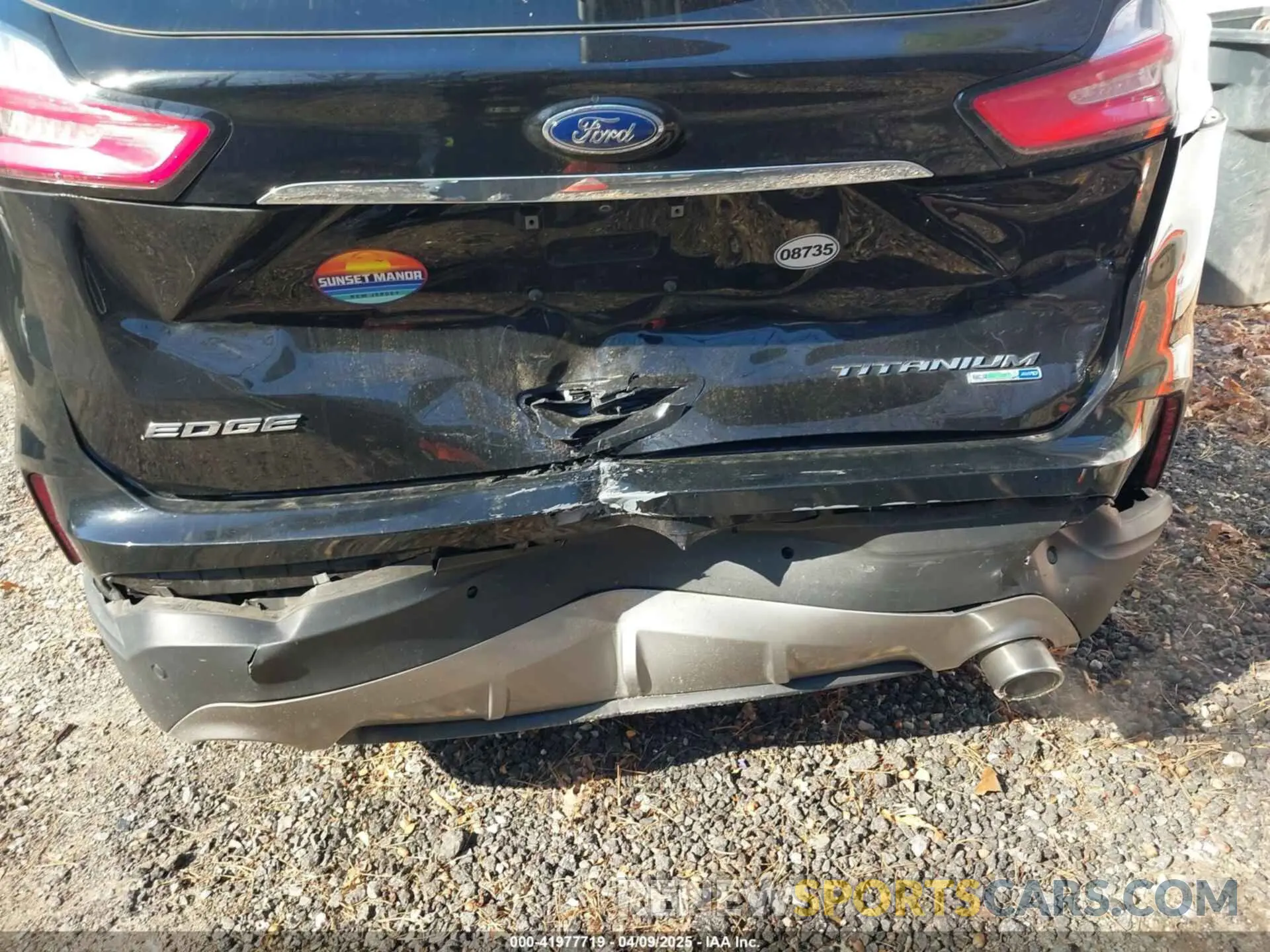 6 Фотография поврежденного автомобиля 2FMPK4K98KBB39866 FORD EDGE 2019