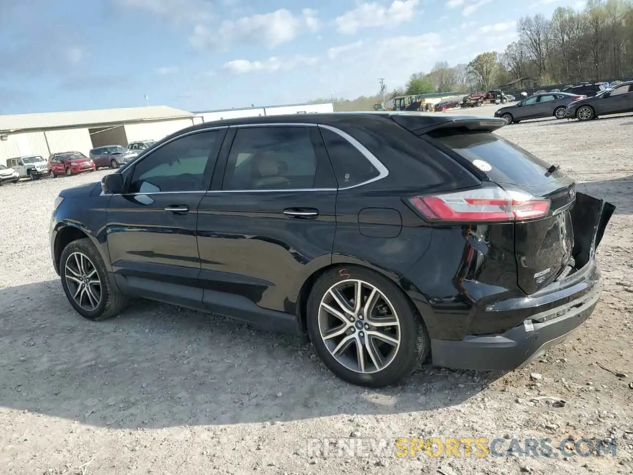 2 Photograph of a damaged car 2FMPK4K98KBB85276 FORD EDGE 2019