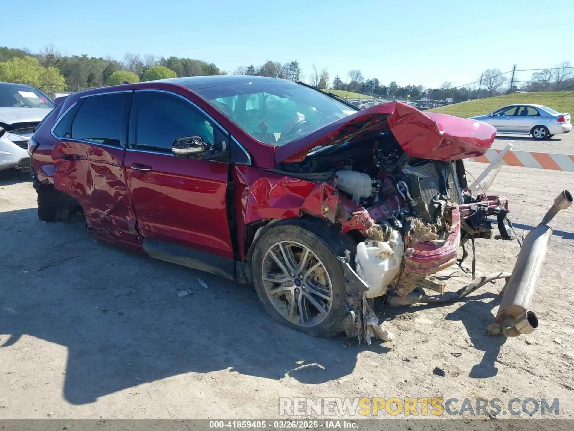 1 Photograph of a damaged car 2FMPK4K98KBC43774 FORD EDGE 2019