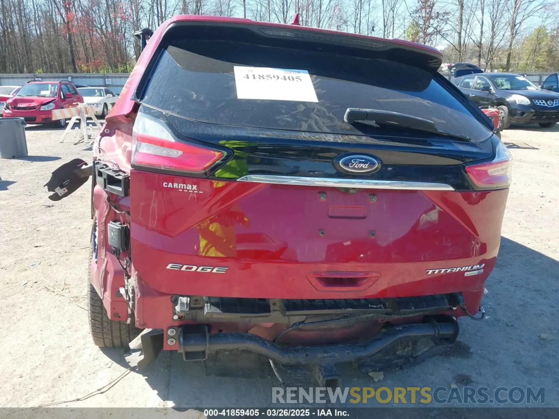 19 Photograph of a damaged car 2FMPK4K98KBC43774 FORD EDGE 2019