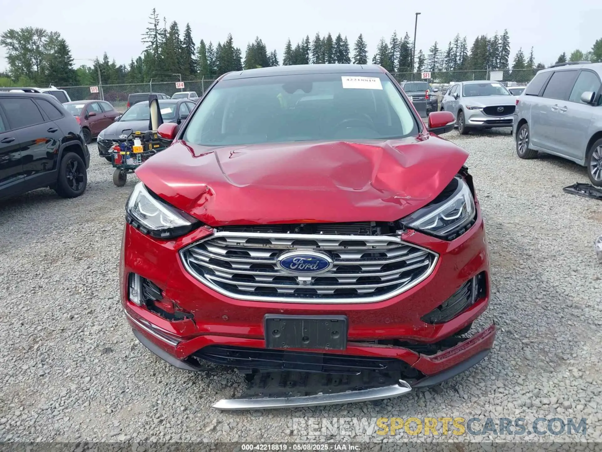 12 Фотография поврежденного автомобиля 2FMPK4K99KBB47037 FORD EDGE 2019