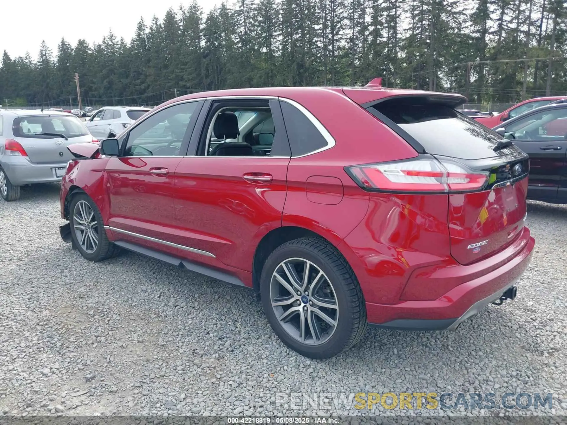 3 Фотография поврежденного автомобиля 2FMPK4K99KBB47037 FORD EDGE 2019
