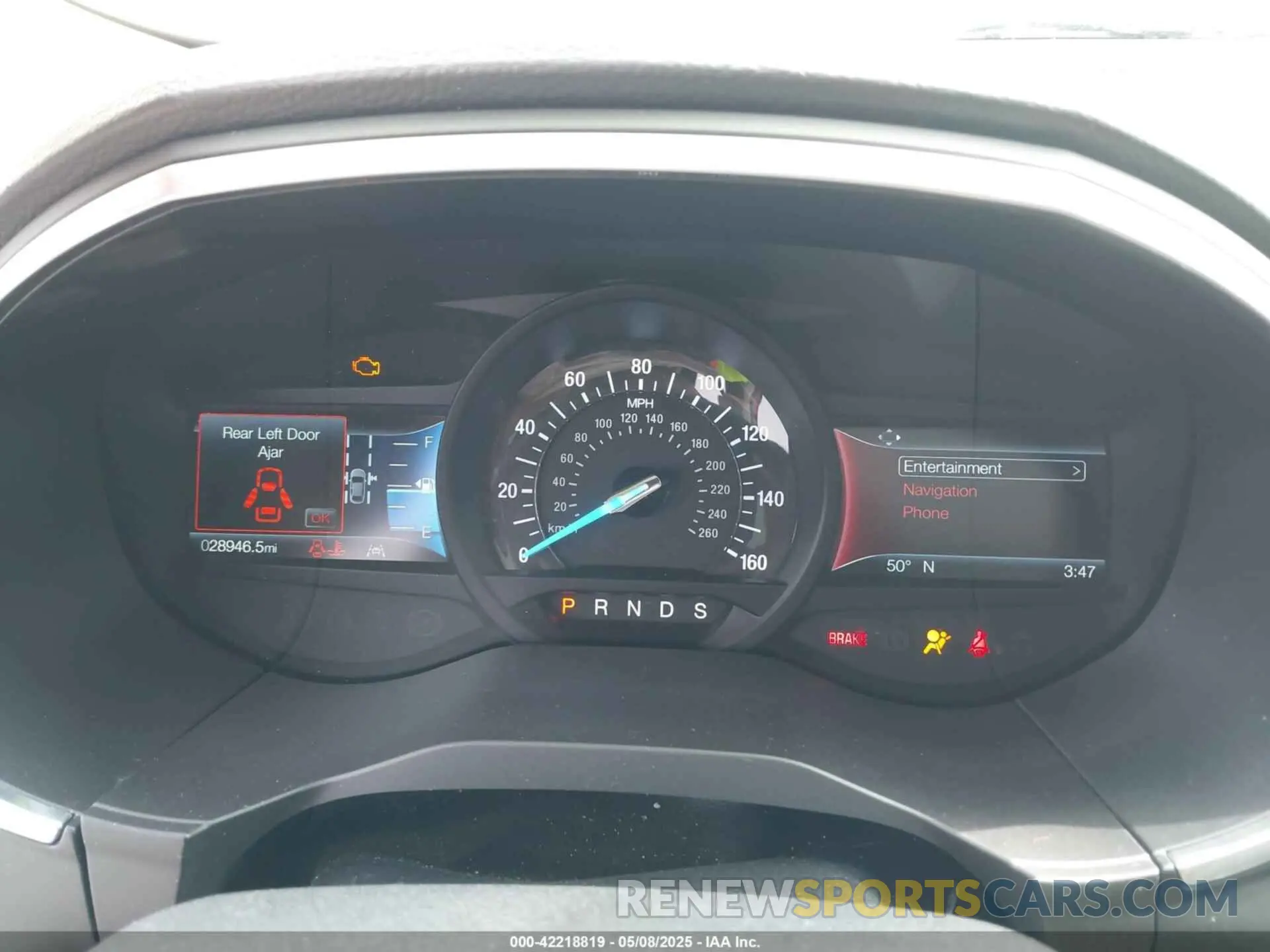 7 Фотография поврежденного автомобиля 2FMPK4K99KBB47037 FORD EDGE 2019