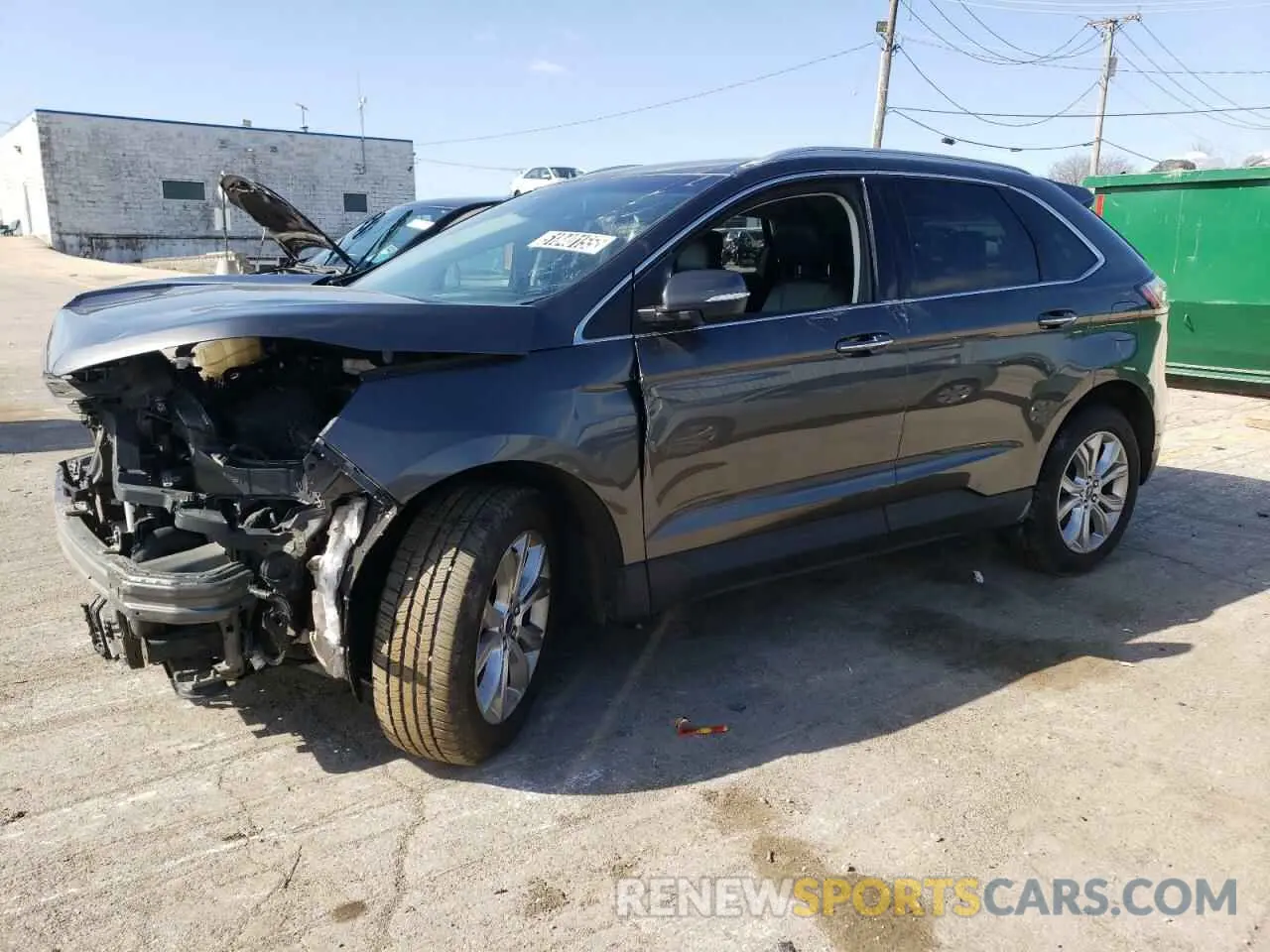 1 Фотография поврежденного автомобиля 2FMPK4K99KBC37627 FORD EDGE 2019
