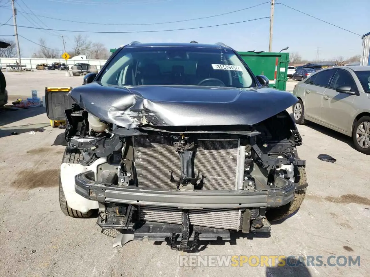 5 Фотография поврежденного автомобиля 2FMPK4K99KBC37627 FORD EDGE 2019