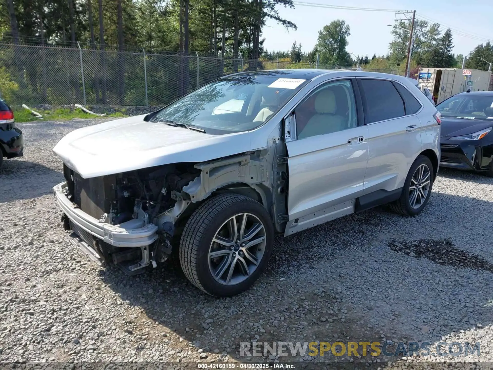 2 Photograph of a damaged car 2FMPK4K9XKBB62078 FORD EDGE 2019