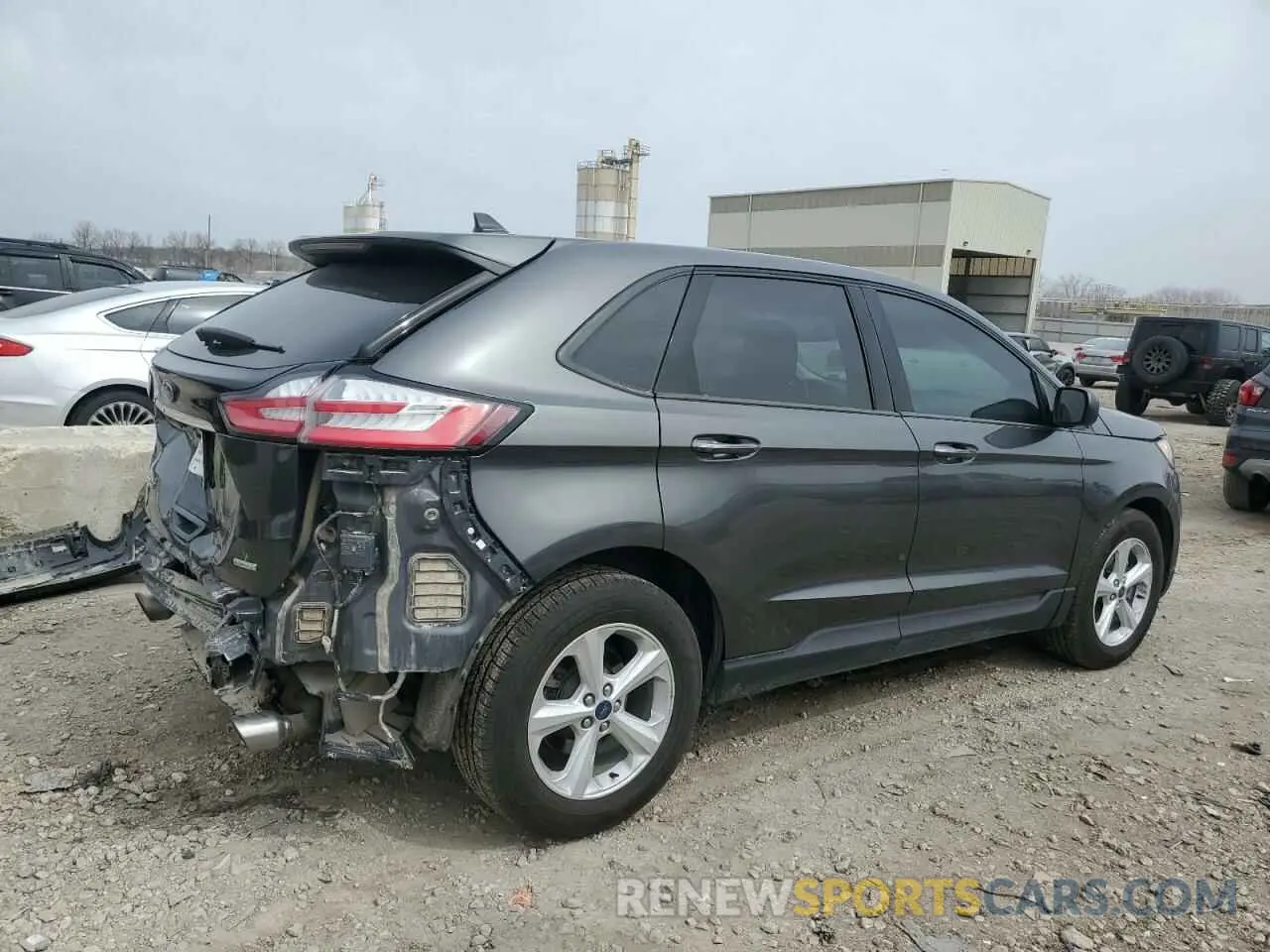 3 Фотография поврежденного автомобиля 2FMPK3G90LBA54623 FORD EDGE 2020