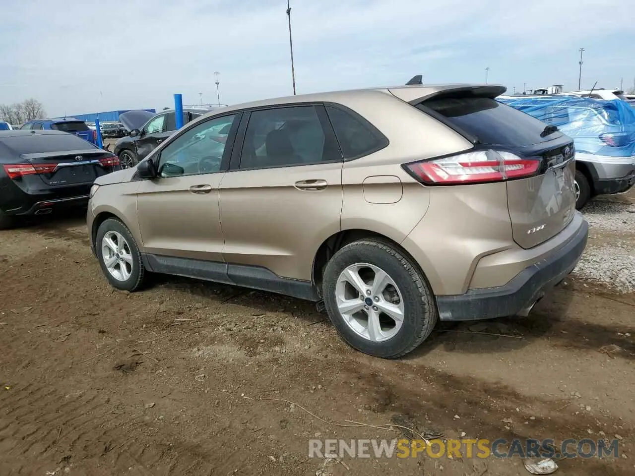 2 Photograph of a damaged car 2FMPK3G91LBA92684 FORD EDGE 2020