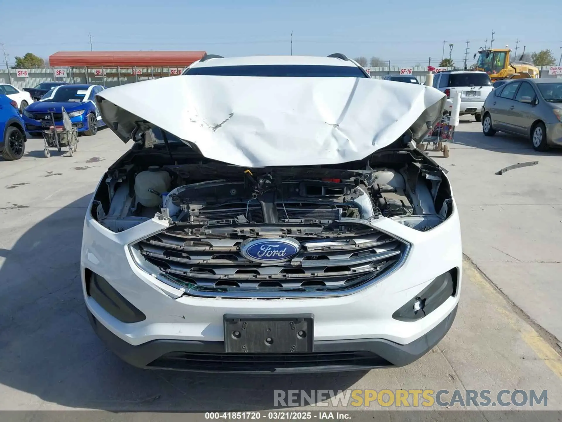 13 Фотография поврежденного автомобиля 2FMPK3G92LBA35135 FORD EDGE 2020