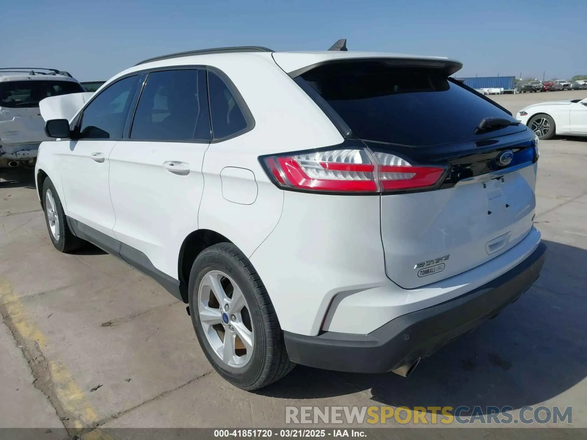 3 Фотография поврежденного автомобиля 2FMPK3G92LBA35135 FORD EDGE 2020