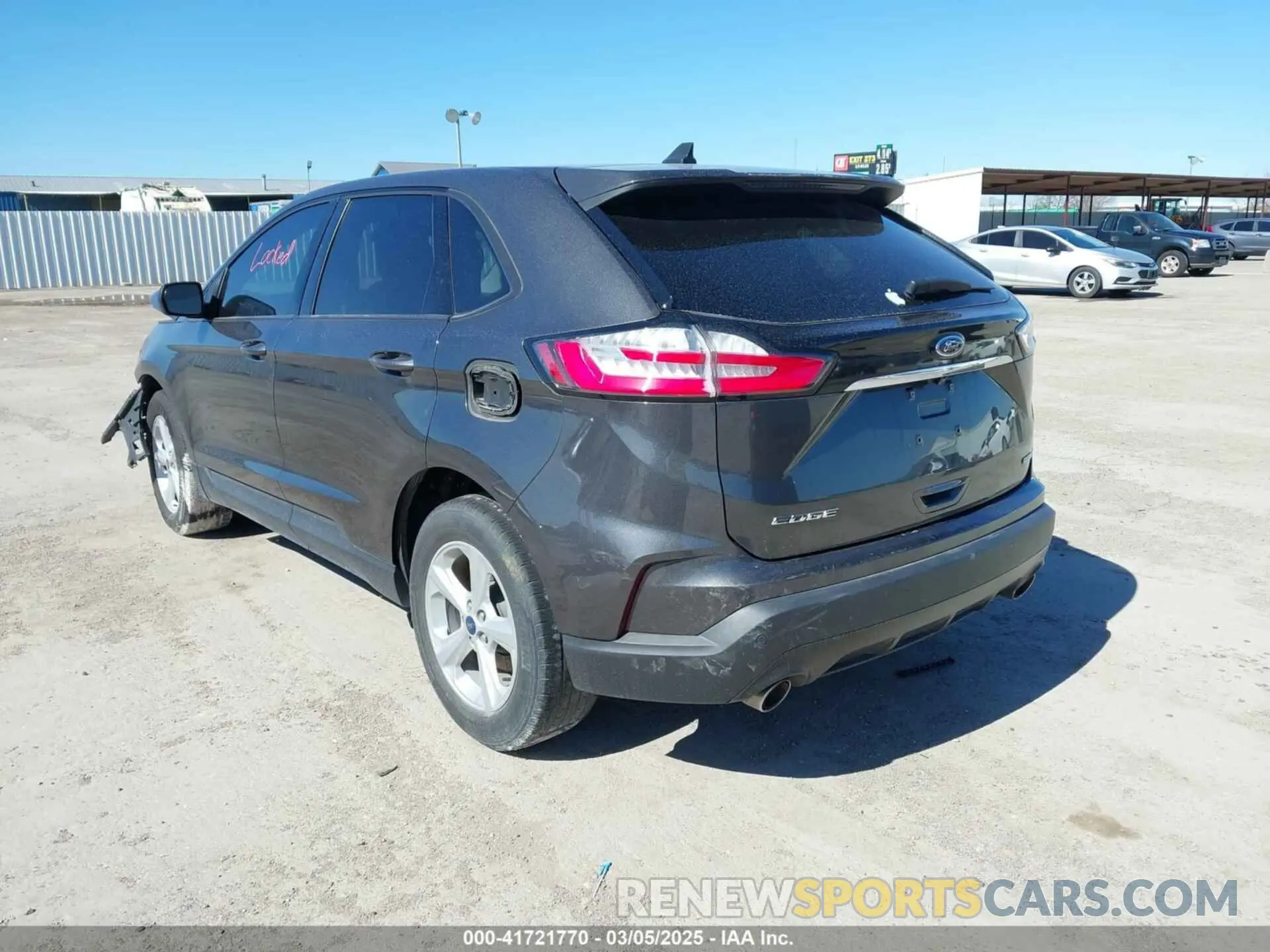 3 Photograph of a damaged car 2FMPK3G94LBB11244 FORD EDGE 2020