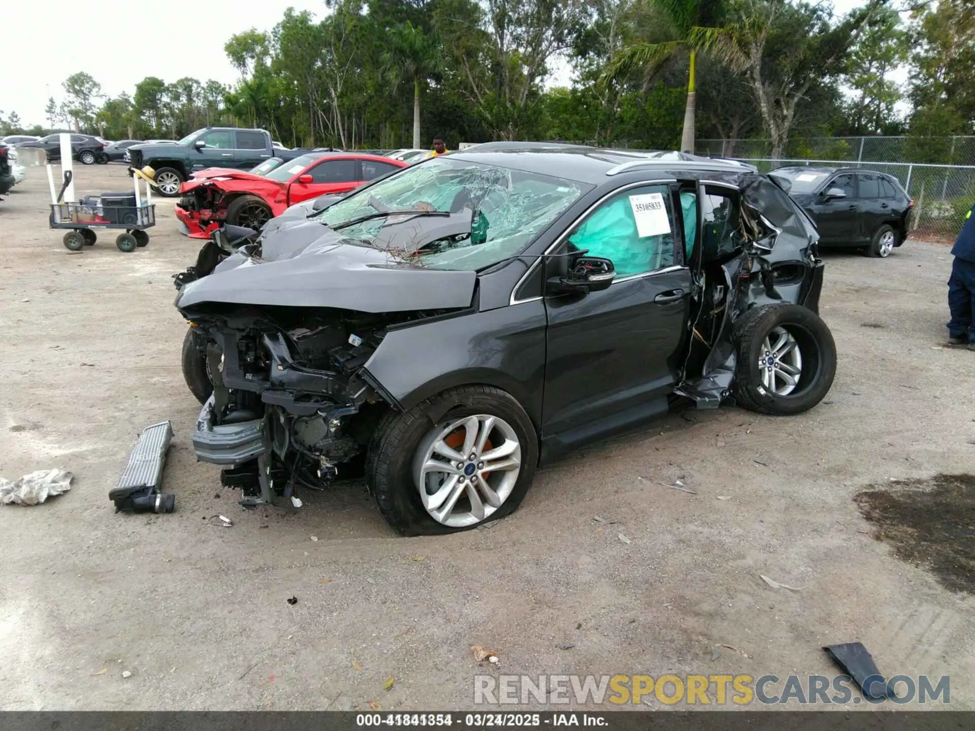 2 Фотография поврежденного автомобиля 2FMPK3J90LBB51006 FORD EDGE 2020