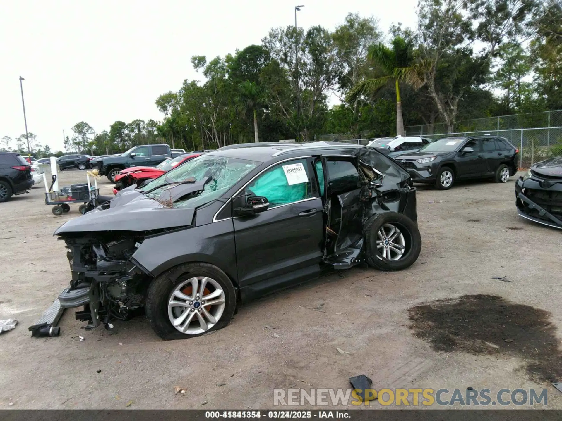 6 Фотография поврежденного автомобиля 2FMPK3J90LBB51006 FORD EDGE 2020