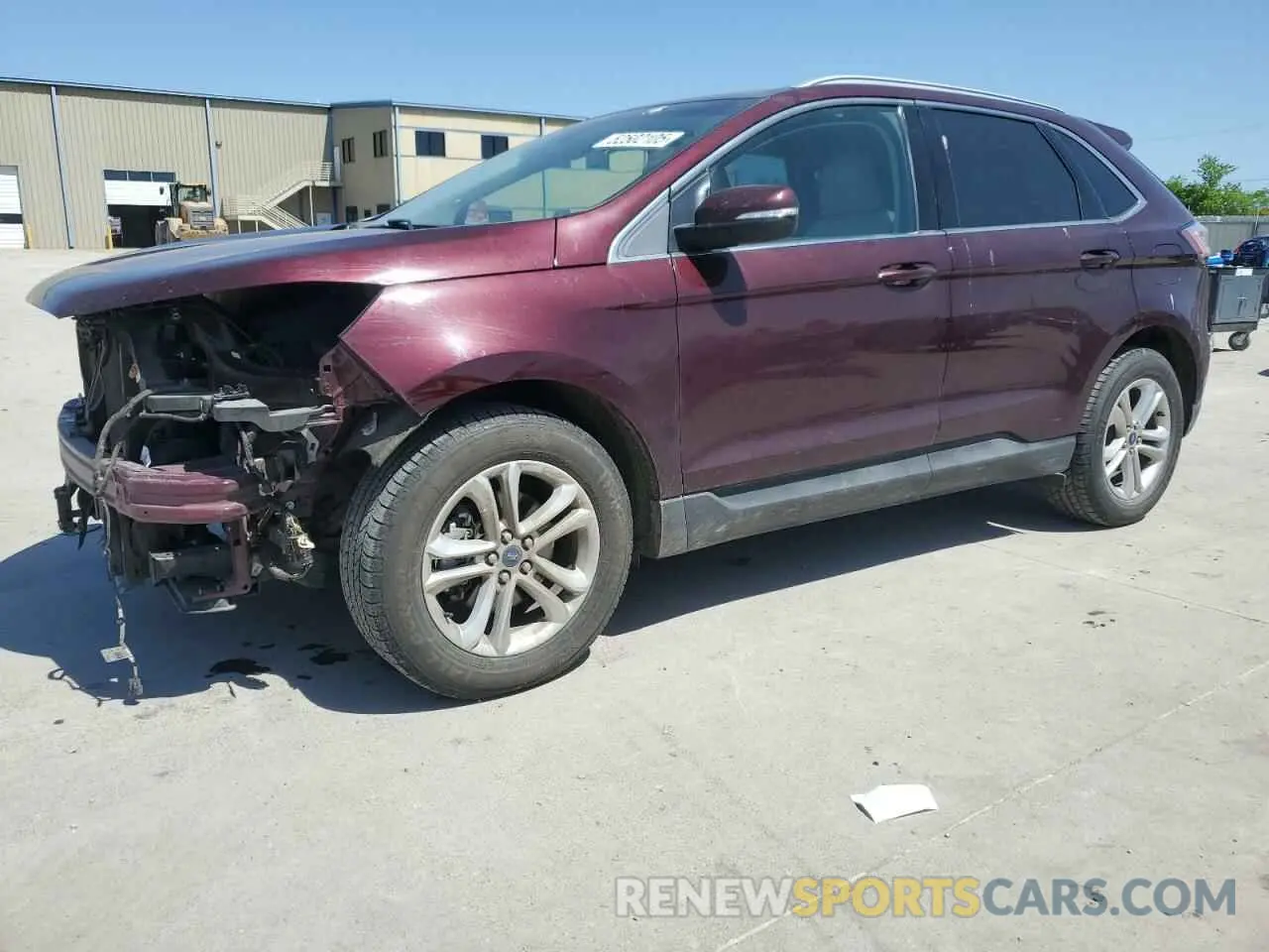 1 Photograph of a damaged car 2FMPK3J91LBA33241 FORD EDGE 2020