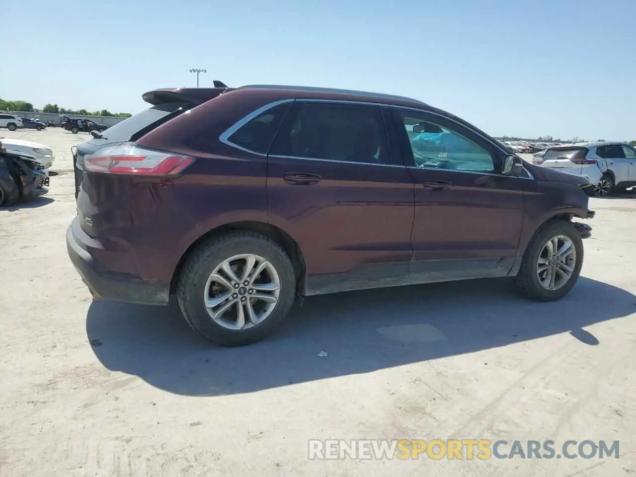 3 Photograph of a damaged car 2FMPK3J91LBA33241 FORD EDGE 2020