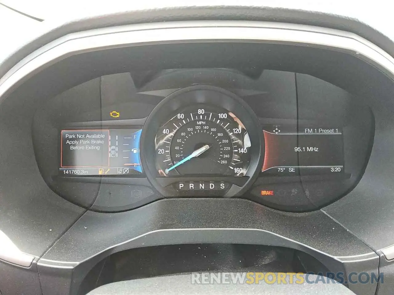 9 Фотография поврежденного автомобиля 2FMPK3J91LBA73030 FORD EDGE 2020