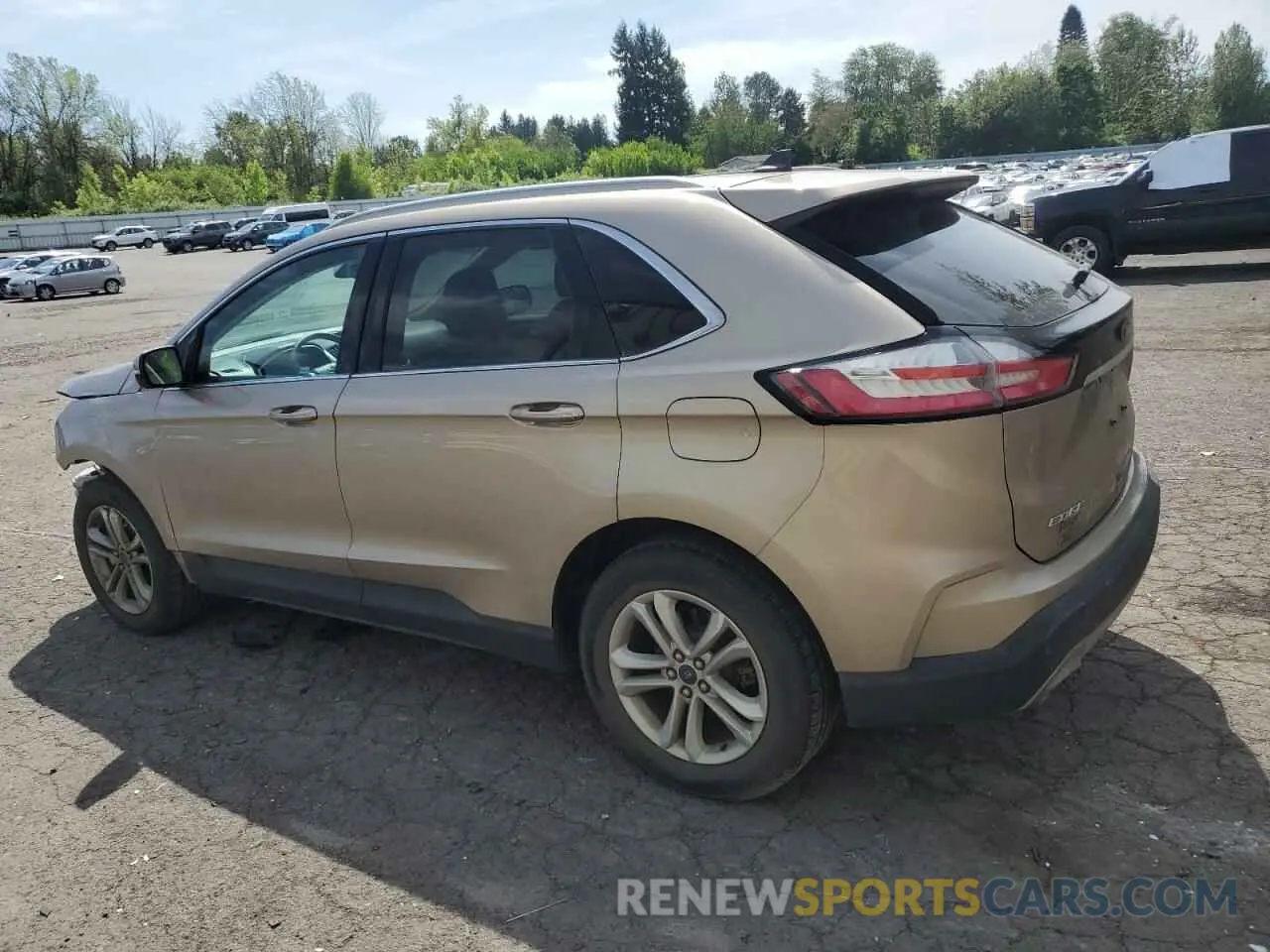 2 Фотография поврежденного автомобиля 2FMPK3J91LBB64038 FORD EDGE 2020