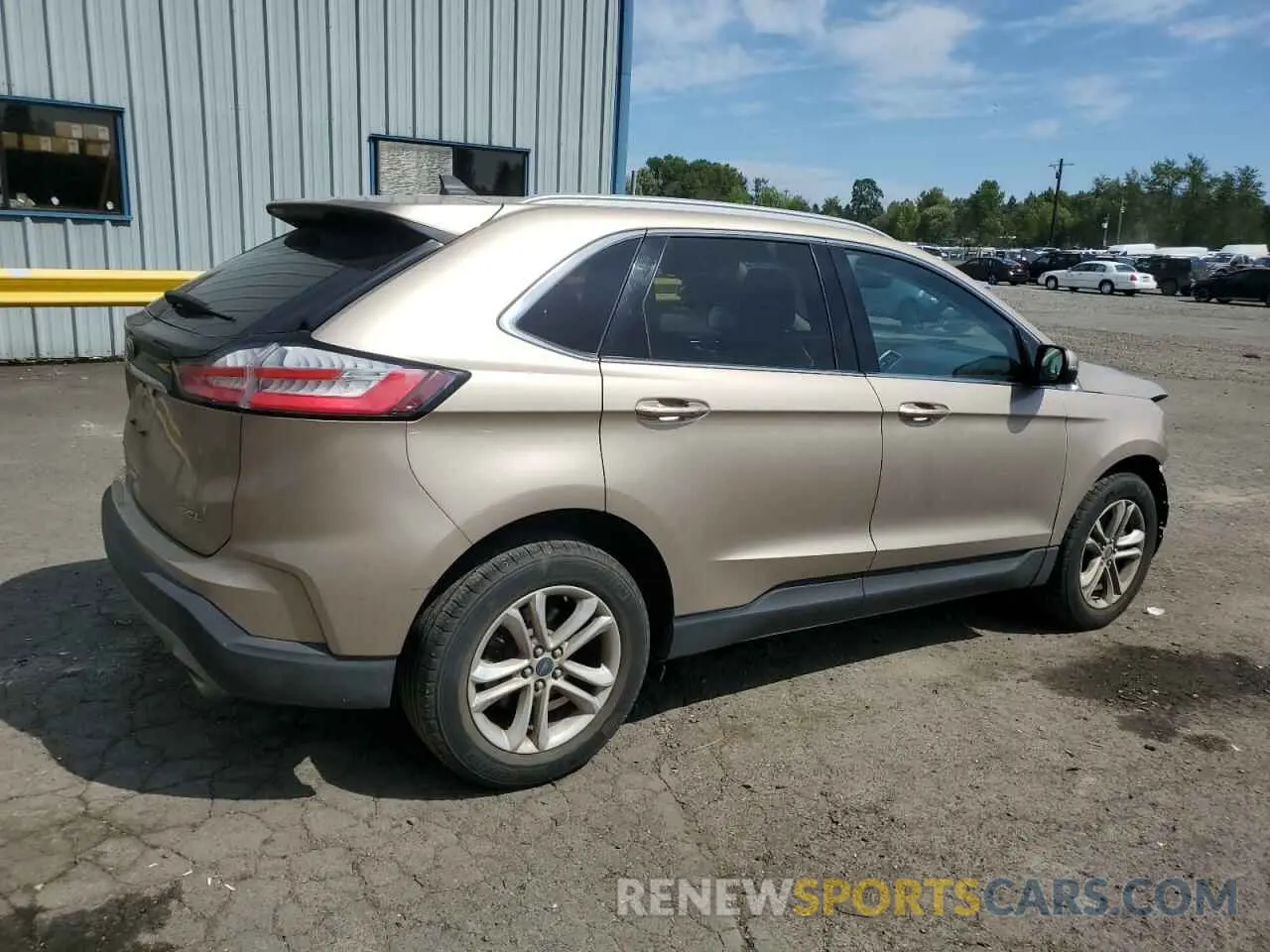 3 Фотография поврежденного автомобиля 2FMPK3J91LBB64038 FORD EDGE 2020
