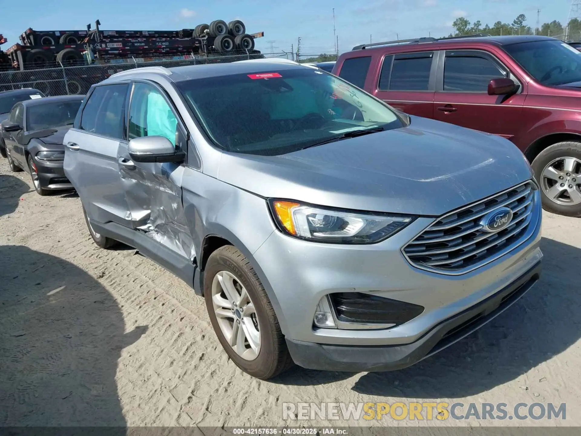1 Photograph of a damaged car 2FMPK3J92LBA74106 FORD EDGE 2020