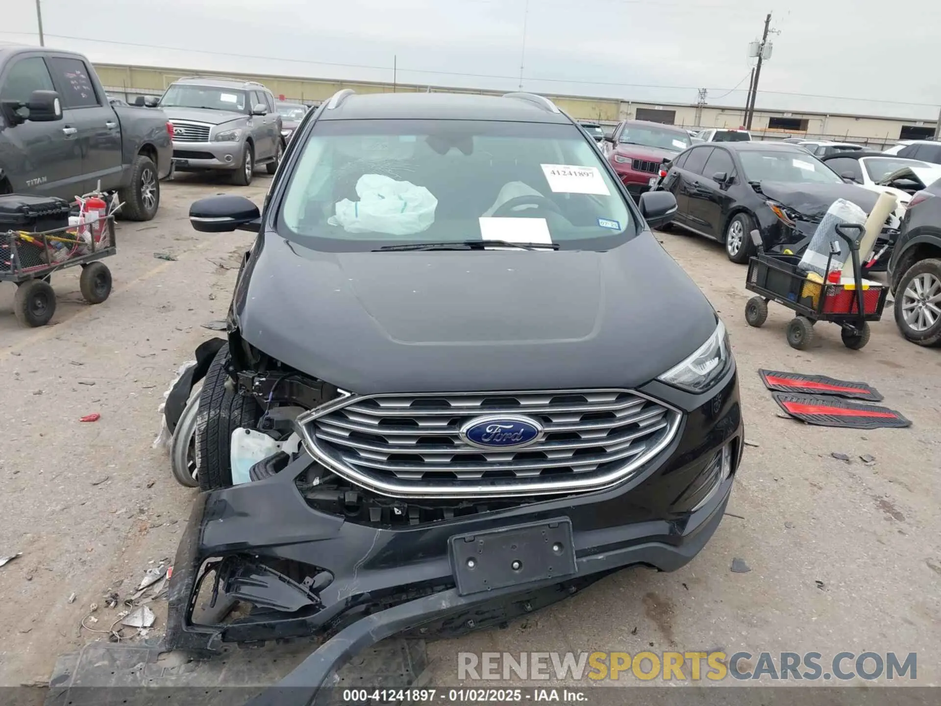 11 Фотография поврежденного автомобиля 2FMPK3J93LBA44225 FORD EDGE 2020