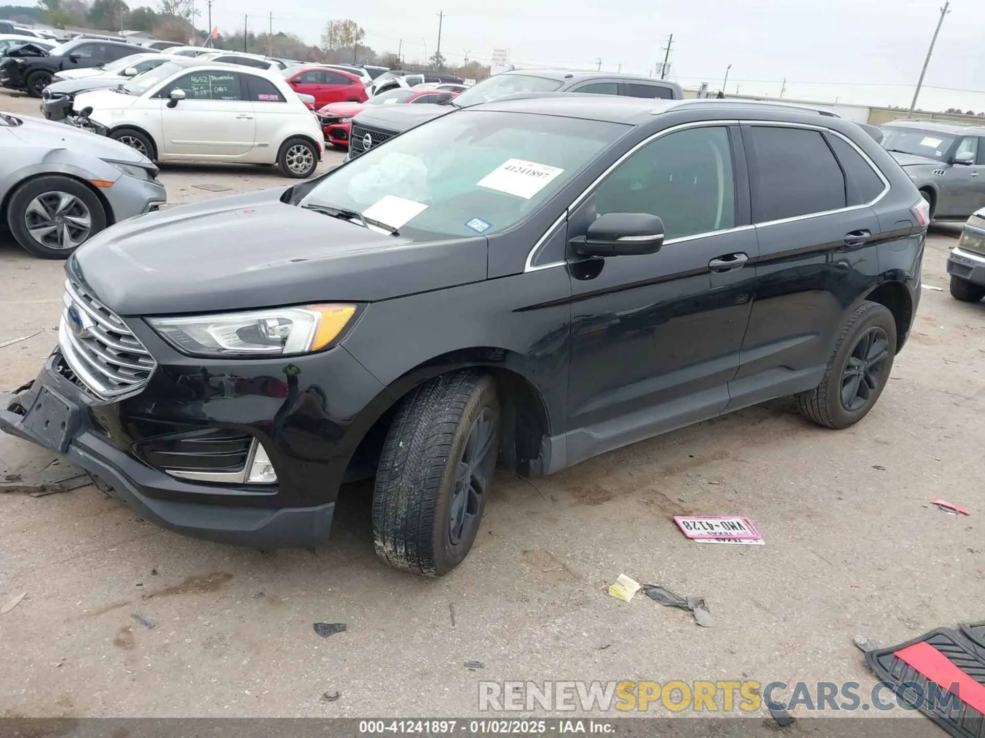 2 Фотография поврежденного автомобиля 2FMPK3J93LBA44225 FORD EDGE 2020