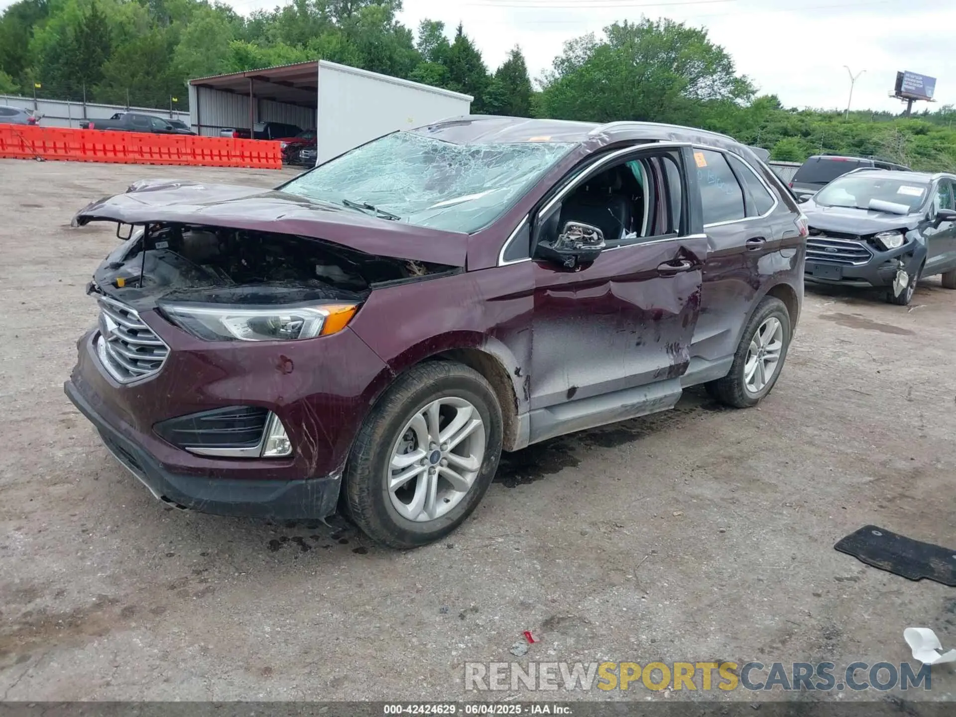 2 Photograph of a damaged car 2FMPK3J93LBB22874 FORD EDGE 2020