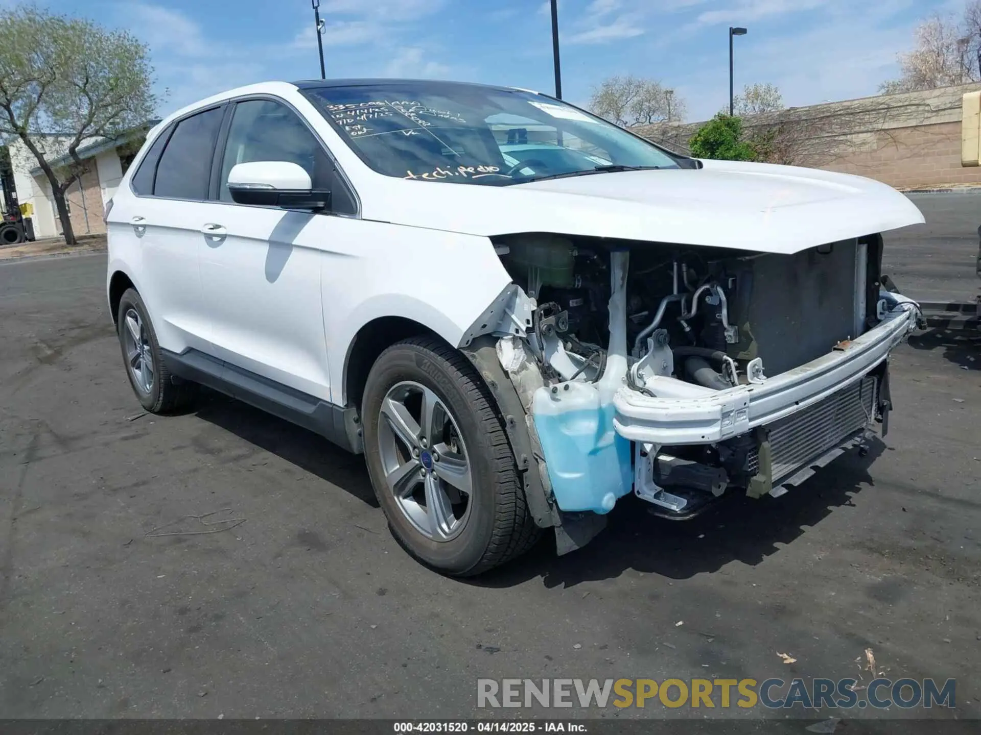 1 Фотография поврежденного автомобиля 2FMPK3J93LBB26522 FORD EDGE 2020