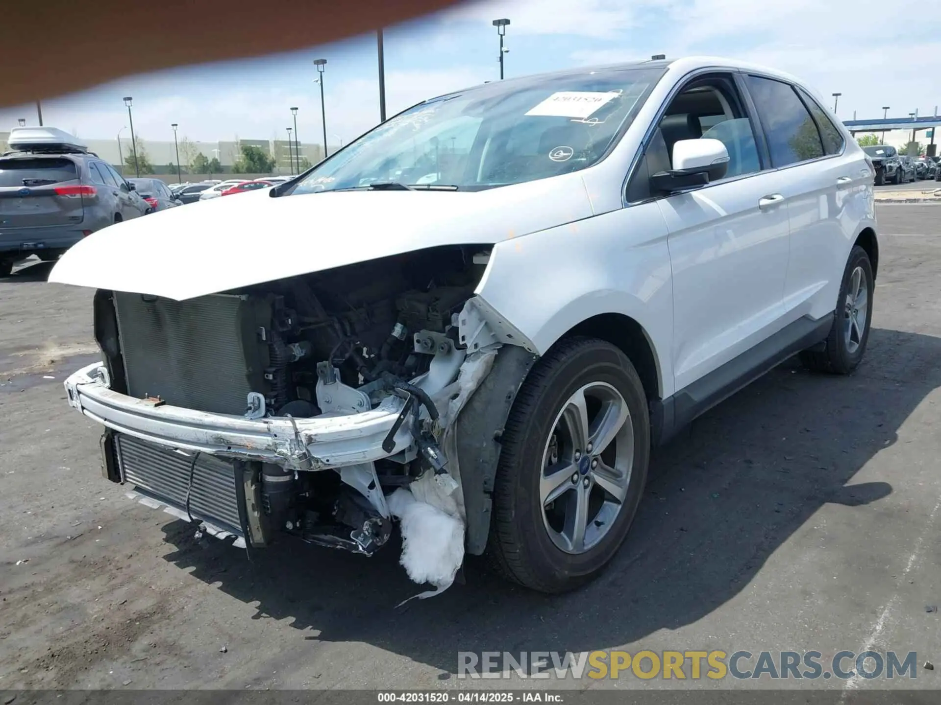 2 Фотография поврежденного автомобиля 2FMPK3J93LBB26522 FORD EDGE 2020