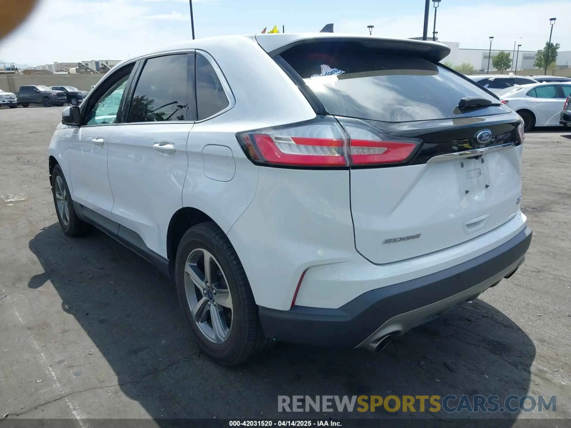 3 Фотография поврежденного автомобиля 2FMPK3J93LBB26522 FORD EDGE 2020