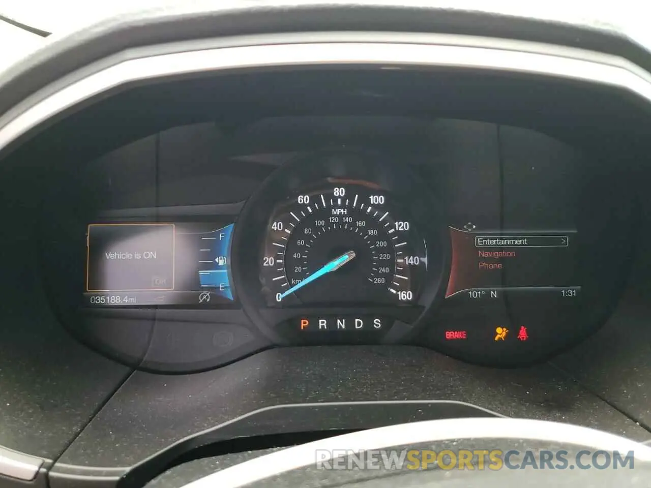 9 Фотография поврежденного автомобиля 2FMPK3J93LBB63165 FORD EDGE 2020
