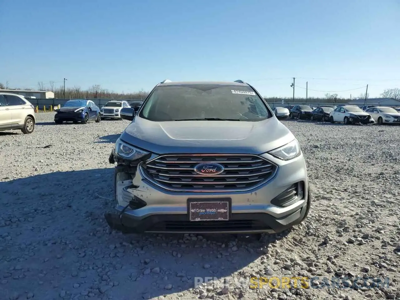 5 Photograph of a damaged car 2FMPK3J94LBA31340 FORD EDGE 2020